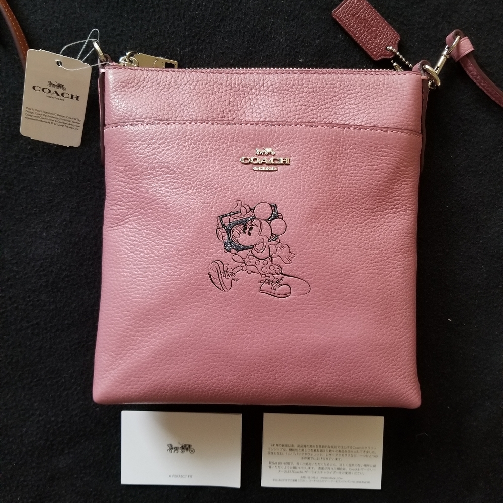 Coach × Disney Minnie Mouse Crossbody